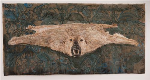 5. Flying Bear 2.jpg - Flying Bear oil on linen 9.5' x 4.5' 
 Photo credit: Arturo Herrara 